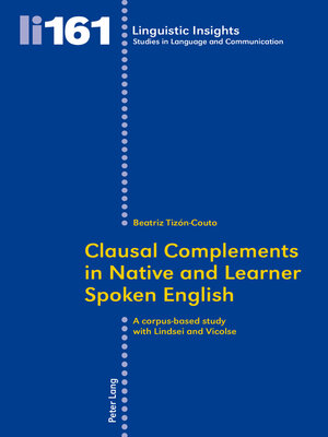 cover image of Clausal Complements in Native and Learner Spoken English
